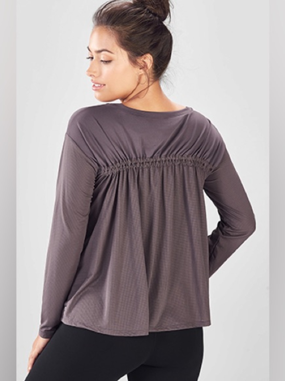 Fabletics Cashel Cinched Long-Sleeve Top Size XXS